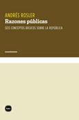 Portada de: Razones públicas
