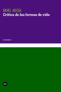 Crítica de las formas de vida